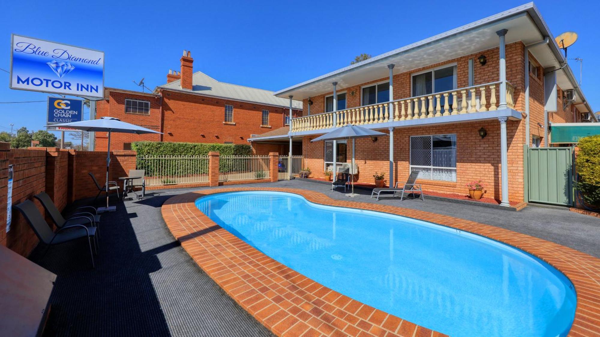 Blue Diamond Motor Inn Dubbo Exterior foto